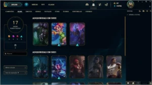 CONTA GOLD 2 - League of Legends LOL