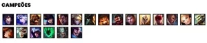Conta smurf com 67% win - League of Legends LOL