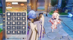 GENSHIN IMPACT AR 52 COM AYATO, CHILDE, JEAN, DILUCE E QIQI
