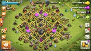 CV 9 RUSHADO DE COLEÇÃO BARATO - Clash of Clans