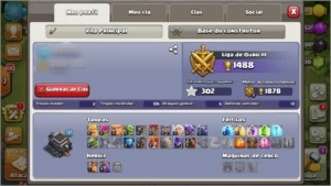 CV 9 RUSHADO DE COLEÇÃO BARATO - Clash of Clans