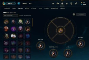 Conta Nivel 27 Com 27 Champs e 6 Skins - League of Legends LOL