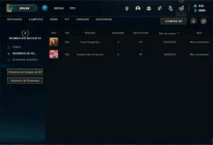 Conta Nivel 27 Com 27 Champs e 6 Skins - League of Legends LOL