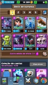 CONTA DE COC 9.10 FULL E ROYALE CONTA RARA - Clash of Clans