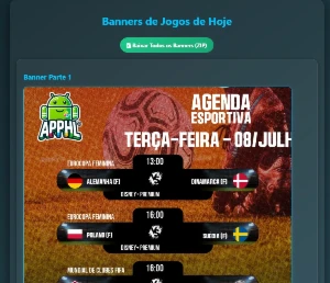 Gerador de Banner Profissional para IPTV - Outros
