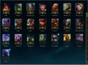 Conta LoL prata boa pra smurf com email de criação - League of Legends