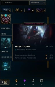 Conta LoL prata boa pra smurf com email de criação - League of Legends