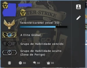Conta CSGO Global - Counter Strike