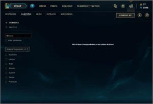 Conta League of Legends  - 444 Skins - Todos os Champs LOL