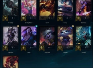 Conta Diamante 1 Sem Skin, com campeões suporte level 61 - League of Legends LOL
