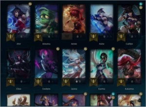 Conta Diamante 1 Sem Skin, com campeões suporte level 61 - League of Legends LOL