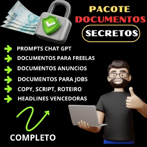 Pacote de Documentos Secretos - Vitalicio