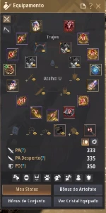 Conta SA roletada top pra início de jornada - Black Desert