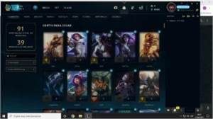 vendo conta do lol no bronze nivel 156 - League of Legends