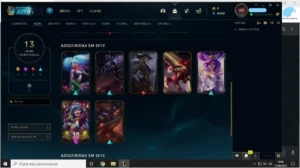 vendo conta do lol no bronze nivel 156 - League of Legends