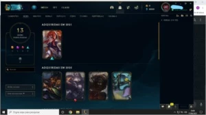 vendo conta do lol no bronze nivel 156 - League of Legends