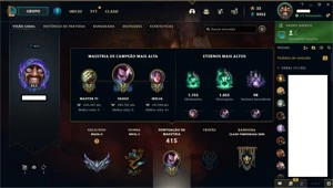Conta LOL 113 SKINS, NÍVEL 453. - League of Legends