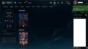 Conta LOL 113 SKINS, NÍVEL 453. - League of Legends