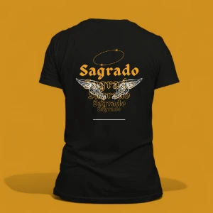 Camisa poliéster/ dry fit Estampa Sagrado