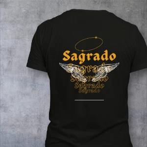Camisa poliéster/ dry fit Estampa Sagrado - Products