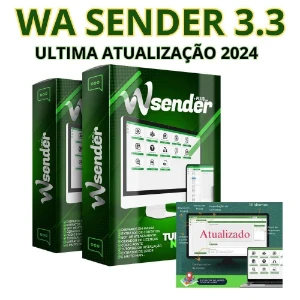 Wa Sender3.3 Atualizado 2024 💥 - Serviços Digitais