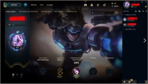 Conta level 364 +61 Skins - League of Legends LOL