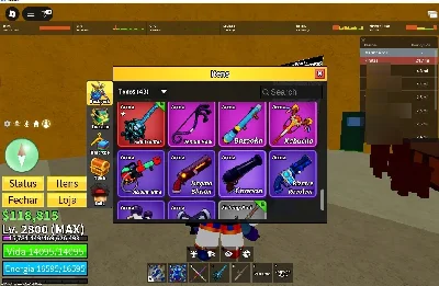 vendo conta de blox fruits - Roblox