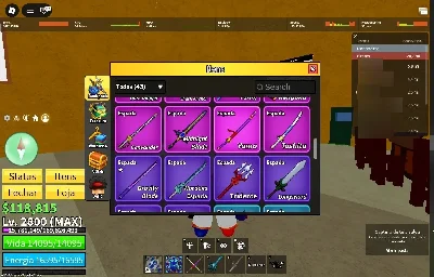vendo conta de blox fruits - Roblox