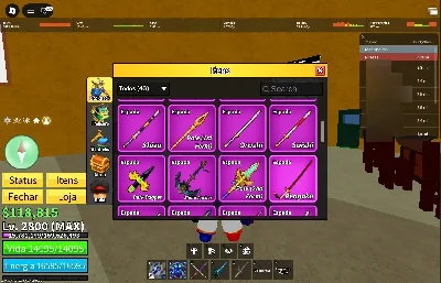 vendo conta de blox fruits - Roblox