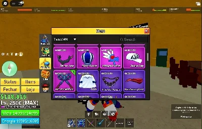 vendo conta de blox fruits - Roblox