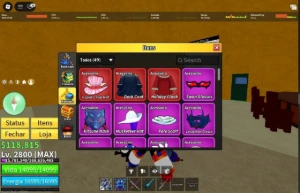 vendo conta de blox fruits - Roblox