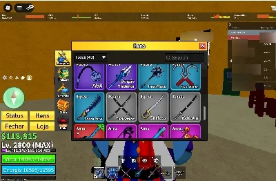 vendo conta de blox fruits - Roblox