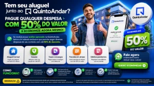 Tem seu aluguel junto ao QuintoAndar?