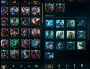 Conta Lol - skins raras (78 ao total ), 138champs. platina 3 - League of Legends