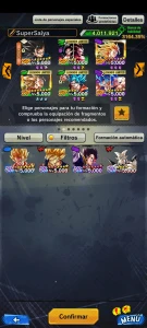 Conta DBZ legends - Outros