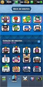 Vendo conta nvl Max Clash Royale