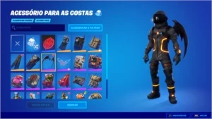 Conta Fortnite, Season 3 ao 6 completo +diversas skins! ! !