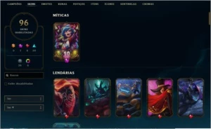 Conta valorant + league of Legends mais de R$900 gastos