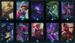 CONTA NO LOL, OURO 4, 88 SKINS, 125 ÍCONES E 106 CAMPEÕES - League of Legends