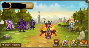 Conta com 3LDs -- Ragdoll, Douman, Gurkha - Summoners War