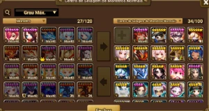 Conta com 3LDs -- Ragdoll, Douman, Gurkha - Summoners War