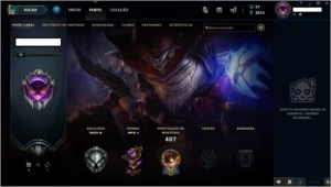 CONTA LEAGUE OF LEGENDS PRATA 3 TODOS OS CAMPEÕES HONRA 4 LOL