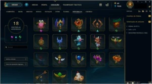 Conta LOL lv 193 / Gold /mmr platina - League of Legends