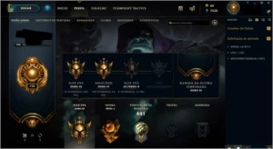 Conta LOL lv 193 / Gold /mmr platina - League of Legends