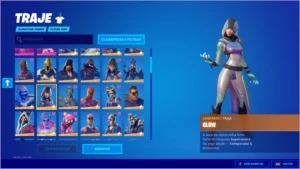 Conta fortnite com glow, wonder e ikonik