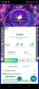 Vendo pokémons lendários shiny