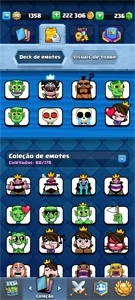 Conta de Clash Royale nv 14