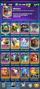 Conta de Clash Royale nv 14
