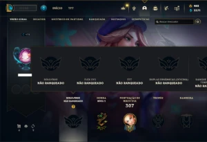 Unranked com 90 Champs e 85 Skins ( MAIN SUP ) - League of Legends LOL