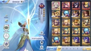 SAINT SEIYA AWAKENING - COM GEMAS AVANÇADAS E LIVROS SSA